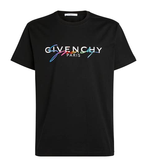 givenchy black t shirt women's|black and white Givenchy shirt.